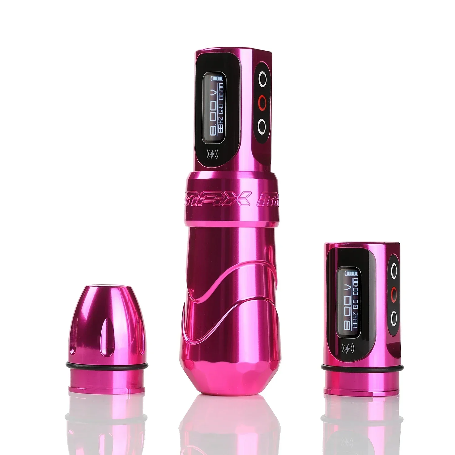 New FLUX MAX Wireless Tattoo Machine 3.5/4.0/4.6 Stroke 2400mAh 2 battery large