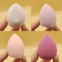 New Makeup Powder Puff Foundation Powder Sponge Beauty Tools Bevel Cut Makeup Sponge Makeup Accessories Both Wet and Dry 1