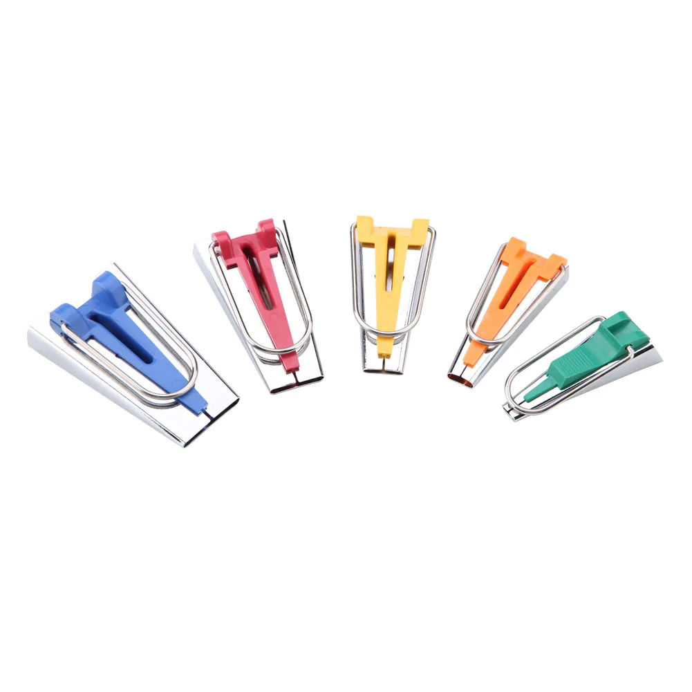 Fabric Tape Maker Tool Set Sewing Quilting Bias Binding Maker Set Of 5