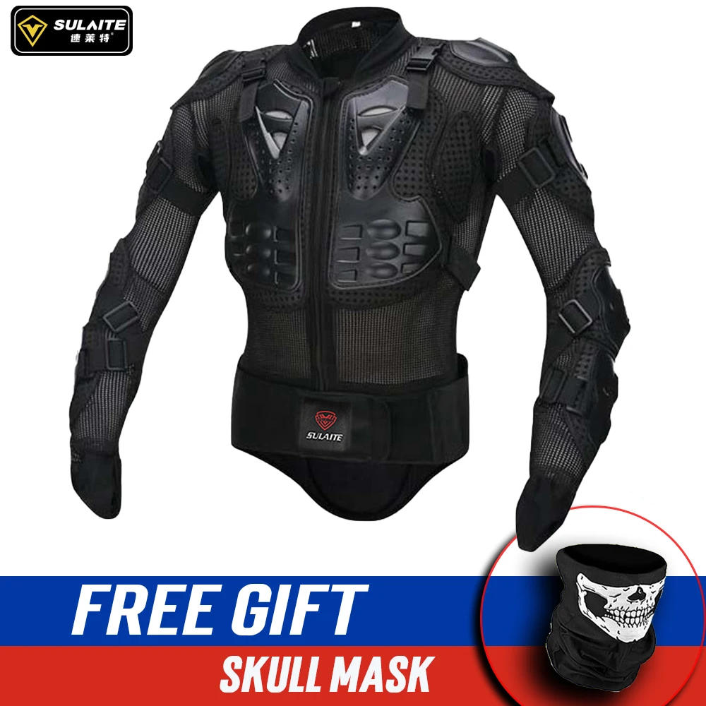 Genuine Motorcycle Full Body Armor Jacket Turtle Racing Clothing Protector ATV Motocross Body Protection Jacket Moto Protection