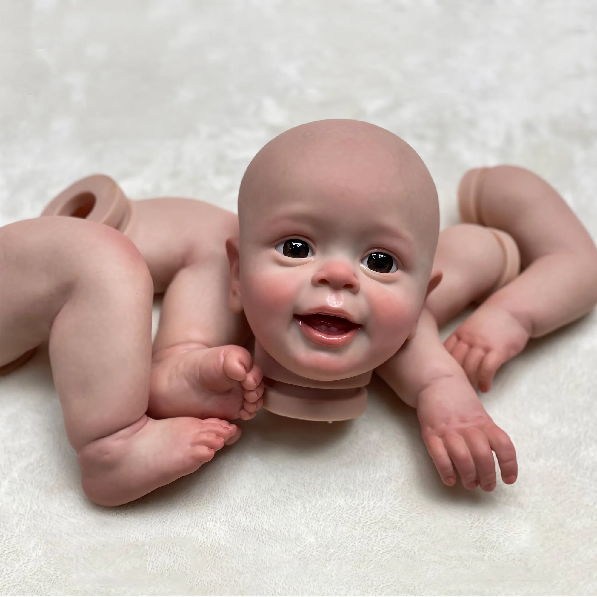 Solid Silicone Reborn Doll, Bebe Doll, pode beber leite, xixi, tomar banho,  macio, 35 cm - AliExpress
