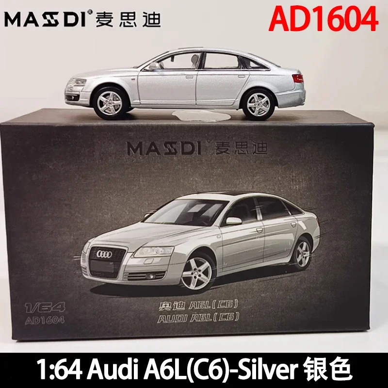 Minichamps 1/43 – Audi A6 2004 – Argent – Modèle Réduit De Collection