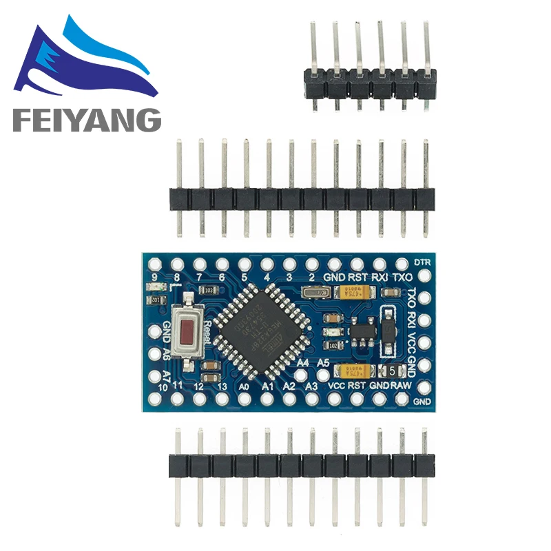 Pro Mini Atmega168 Microcontroller Pro Mini 5V 16MHz Development Board ...