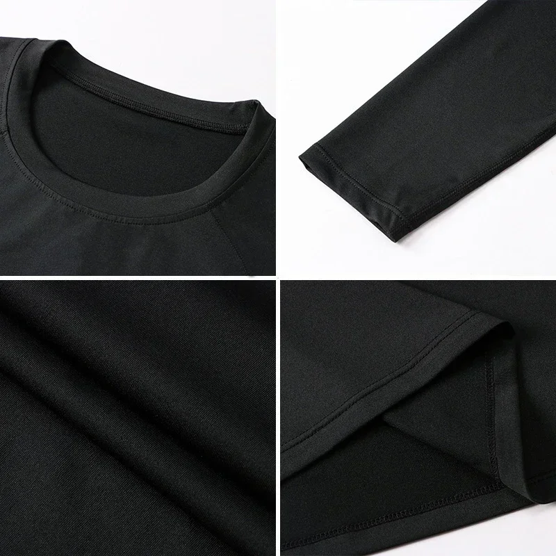 Compression T Shirt Men Summer Sportswear Running T-shirt Elastic Quick Dry Sport Tops Tee Athletic Gym Workout Shirts Men 2025 2