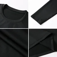 Compression T Shirt Men Summer Sportswear Running T-shirt Elastic Quick Dry Sport Tops Tee Athletic Gym Workout Shirts Men 2025 2