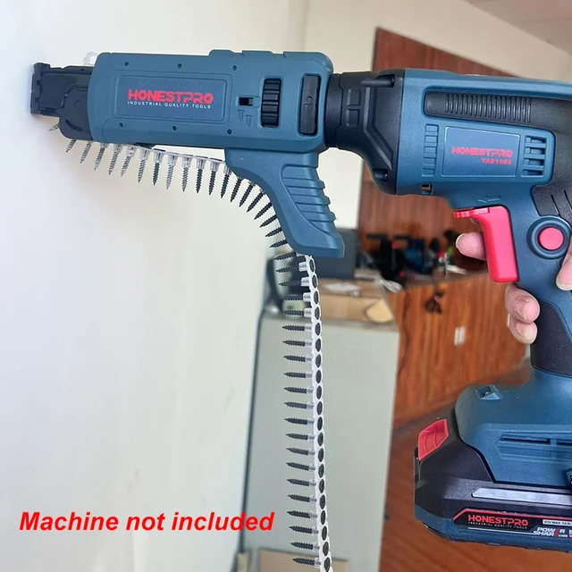 1000 ชิ้น Drywall สกรู Strip Tacks สกรูแตะด้วยตนเองแถบพลาสติก Drywall สกรูคอนกรีต 1