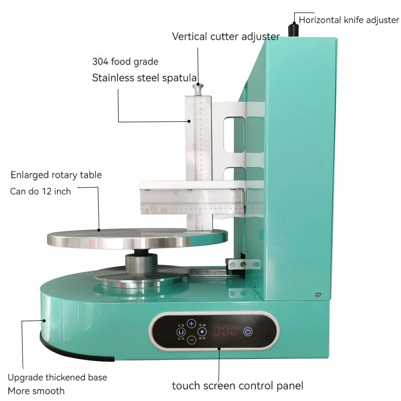 Cake Machine Automatic Cream Spreading Coating Filling Electric Cake Bread Cream Decoration Spreader Smoothing
