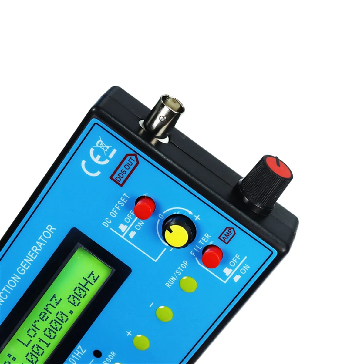 Tools FG-200 DDS Function Signal Generator Frequency Counter 0.01Hz-500KHz Signal Source Module Sine+Square+Sawtooth Waveform