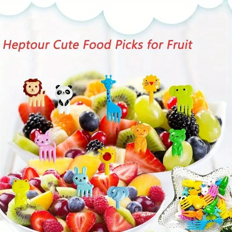Vegetable Cutting Set 20 Piece Vegetable and Fruit Cutting Machine Set with 10 Fruit Forks 1 Release Rod Mini Cookie Cutting Sandwich Knife