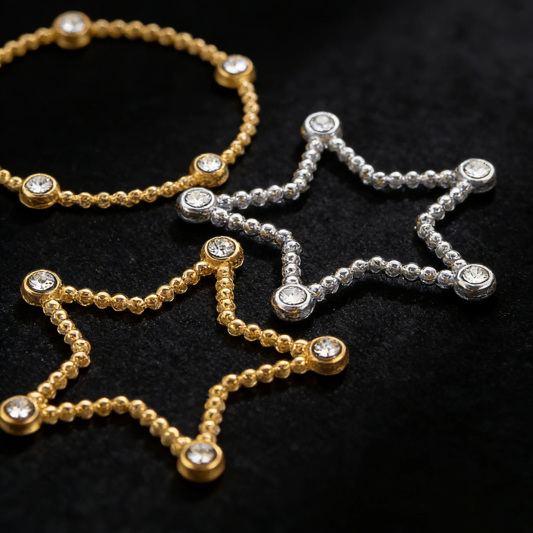 2 Stück 304 Edelstahl Gold Herz Runde Ohrringe Bastelzubehör Lünettenanhänger für DIY Halsketten Schmuckherstellung Bastelbedarf – Detail 6