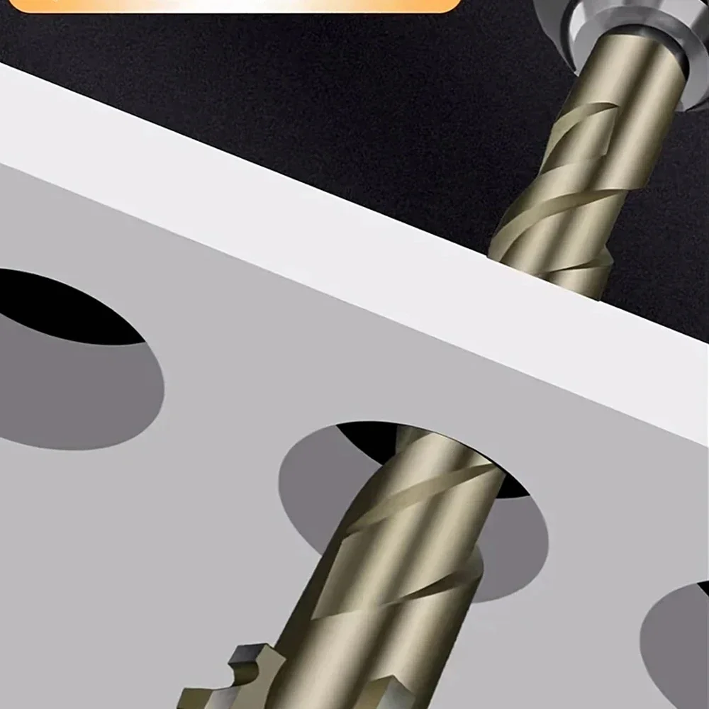 High Performance Four Flute Sawtooth Drill Bits for Glass Tile Concrete Metal