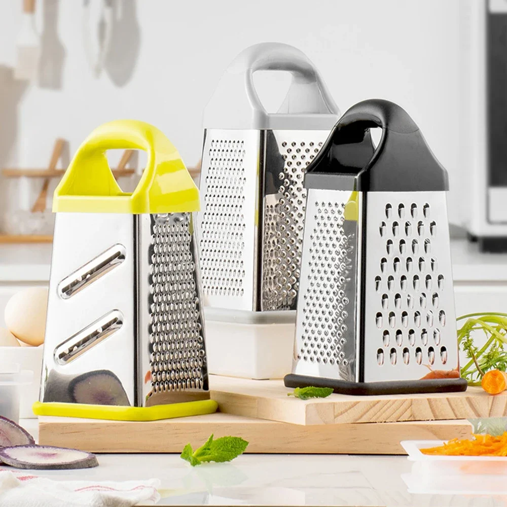 Multifunctional Vegetable Grater Chopper 4 Side Manual Stainless Steel Cheese Garlic Ginger Fruit Cutter Slicer Kitchen Gadgets Multifunctional Vegetable Grater Chopper 4 Side Manual Stainless Steel Cheese Garlic Ginger Fruit Cutter Slicer Kitchen Gadgets