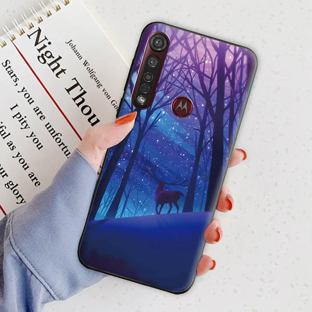 Sleek TPU Matte Soft Protective Case for Motorola Moto G8 Series