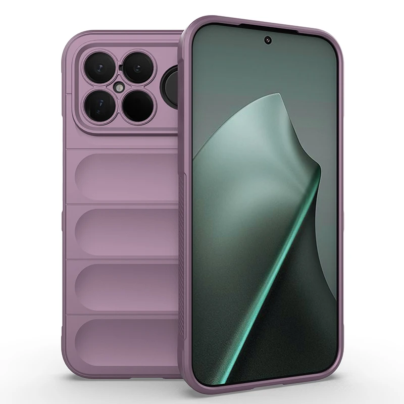 Shockproof Shield Phone Case with Soft TPU Frame & Flannel Lining – Enhanced Protective Cover