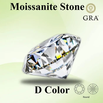 Round Moissanite Stone 1
