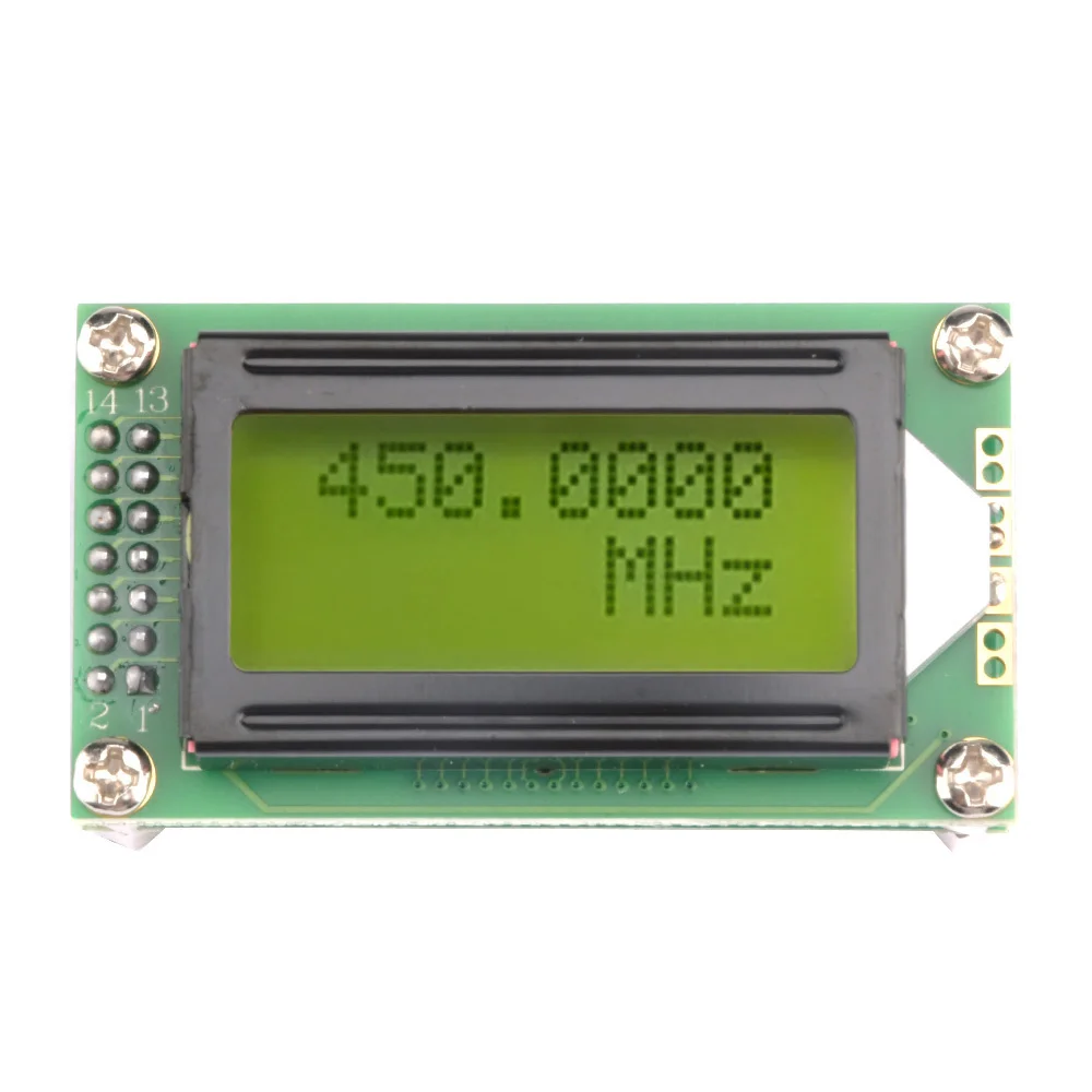 RF Frequency Counter Tester 1-1200mhz 1MHz-1.2GHz Digital PLJ-0802-E DC 9-12V LCD Meter frequency counter tester frequency meter