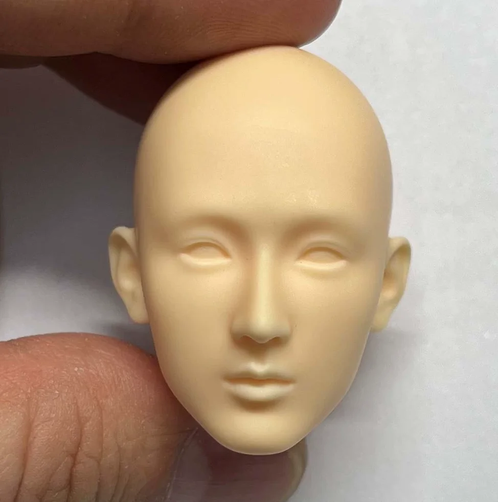 

1/6 Scale Chinese Famous Star Yi Cheng BJD Style Unpainted Head Model for 12''Figures DIY Accessories