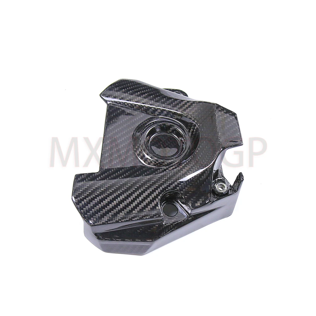 For Yamaha MT 09 FZ 09 MT09 FZ09 Motorcycle Modified 3K Carbon Fiber Sprocket Cover Clutch Cover 2013-