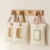 Portable Wet Wipes Case Pram Bag Extraction Flip Tissue Boxes Baby Stroller Accessories Towel Cover Newborn Hanging Bag For Cart 1