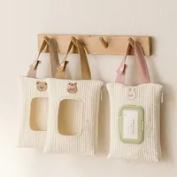 Portable Wet Wipes Case Pram Bag Extraction Flip Tissue Boxes Baby Stroller Accessories Towel Cover Newborn Hanging Bag For Cart 1