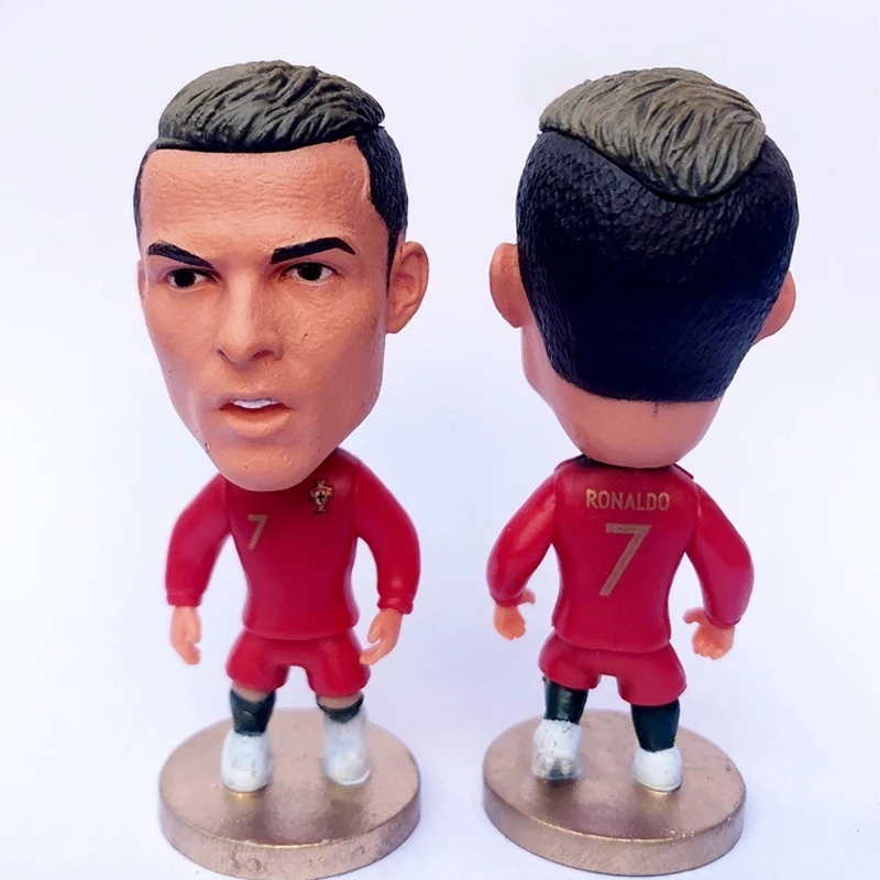 European Cup Real Madrid Cristiano Ronaldo Juventus Figurine Model Doll Fan Supplies