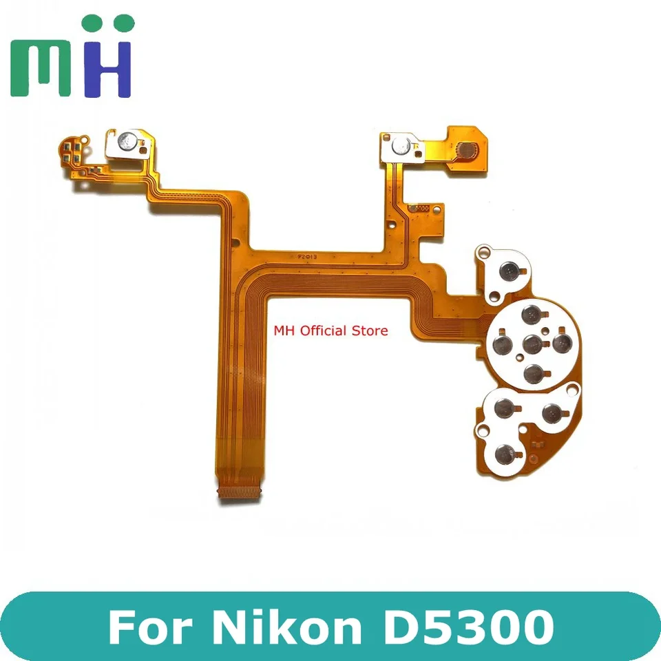 Para Nikon D5300 Cable de botón trasero Flex Screen Link Motherboard