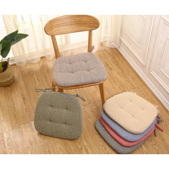 Székpárnák Memóriahab Puha Ülés Párnák Nem Csúszás Hevederekkel Tartós Szőnyegbetétek Társalgóhoz/Konyha/Iroda - Image 2