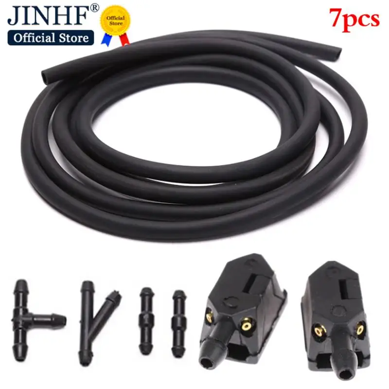 New7PcssetFrontWindscreenWiperArmWasherNozzleJets2m