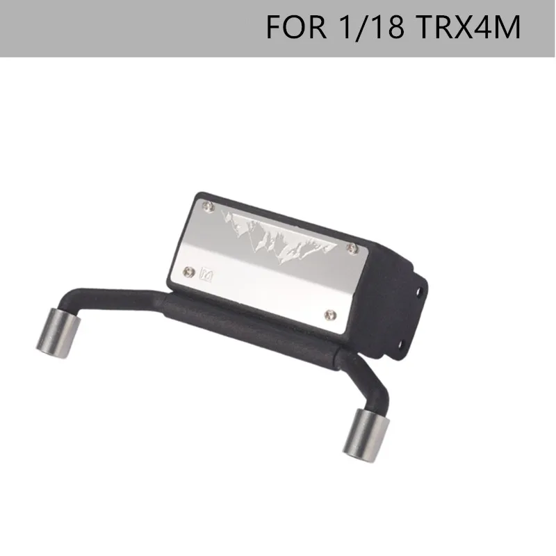 

Metal simulation fuel tank exhaust pipe is applicable to 1:18 TRX4M RC remote control car upgrade accessories