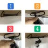 Fishing Reel Rack Ceiling Mount Spinning Reel Holder Storage Wood Cabin Garag 3