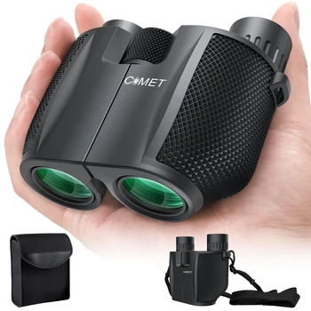 COMET 10x25 Pocket Binoculars HD Compact Outdoor Scope 1