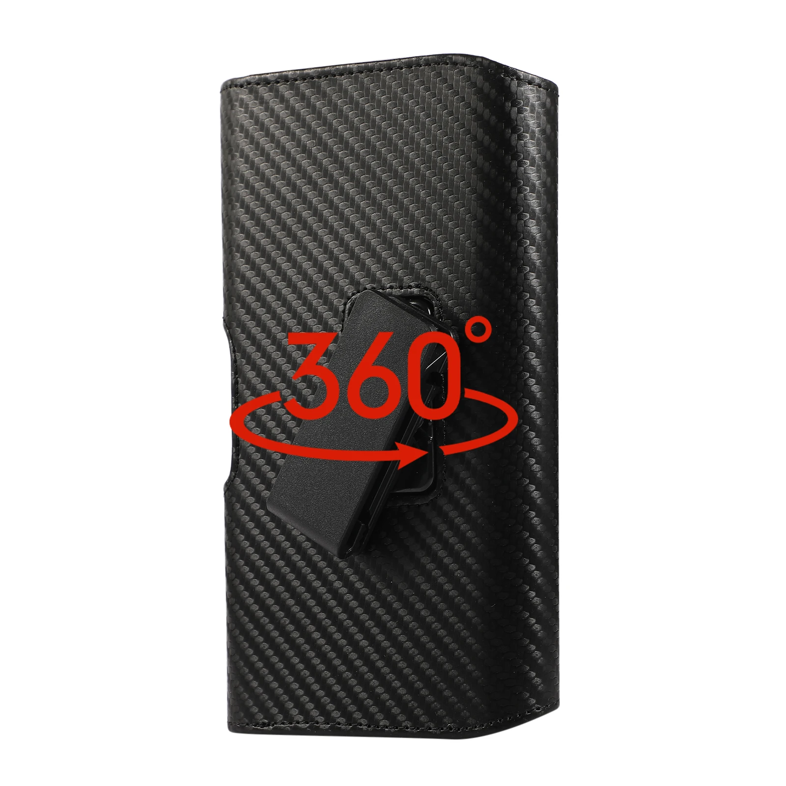 Premium PU Leather 360° Rotation Phone Case with Belt Clip and Flip Cover