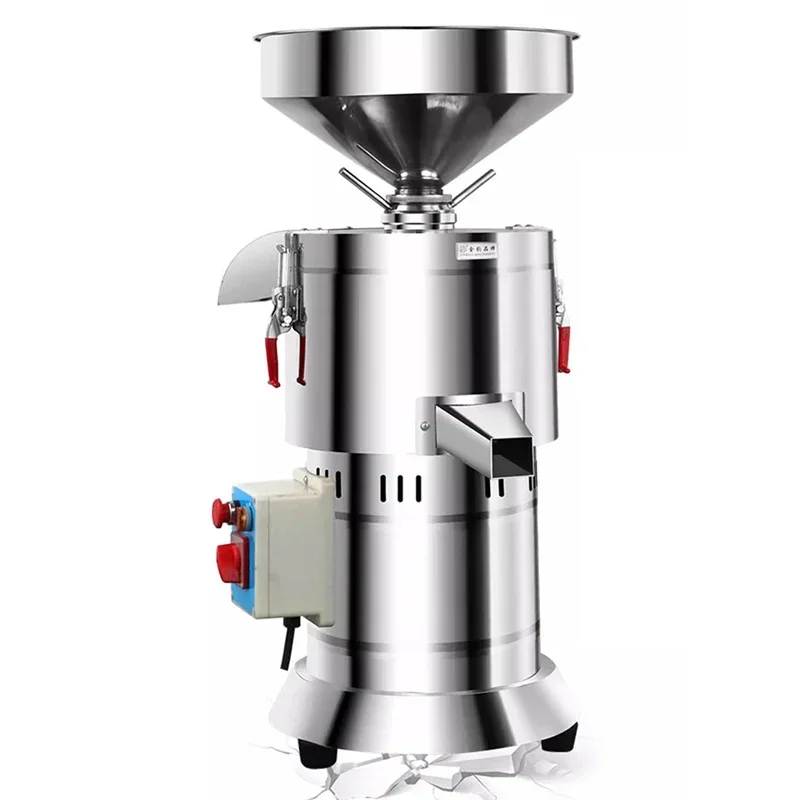 

Refiner Commercial Stainless Steel Breakfast Pulper Pulp Separation Tofu Machine Filter-free Soymilk Machine