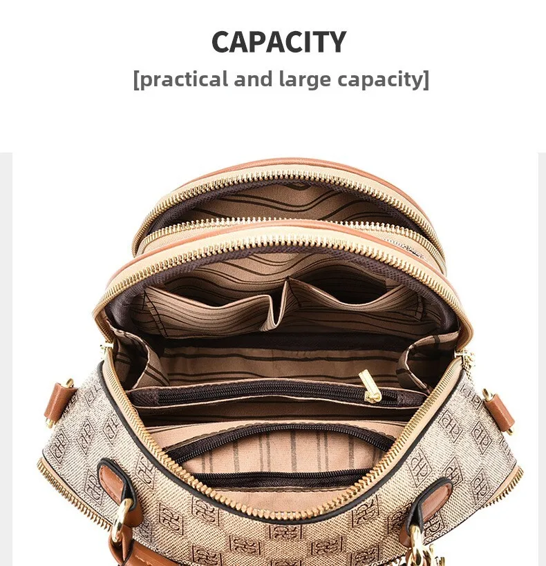 Classic Small Backpack For Women - Stylish Shoulder Messenger Bag_voghion.com