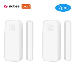 Tuya Smartlife – détecteur de porte/fenêtre wi fi, application Notification alerte capteur de sécurité, prise en charge d'alexa Google Home, pas besoin de Hub 