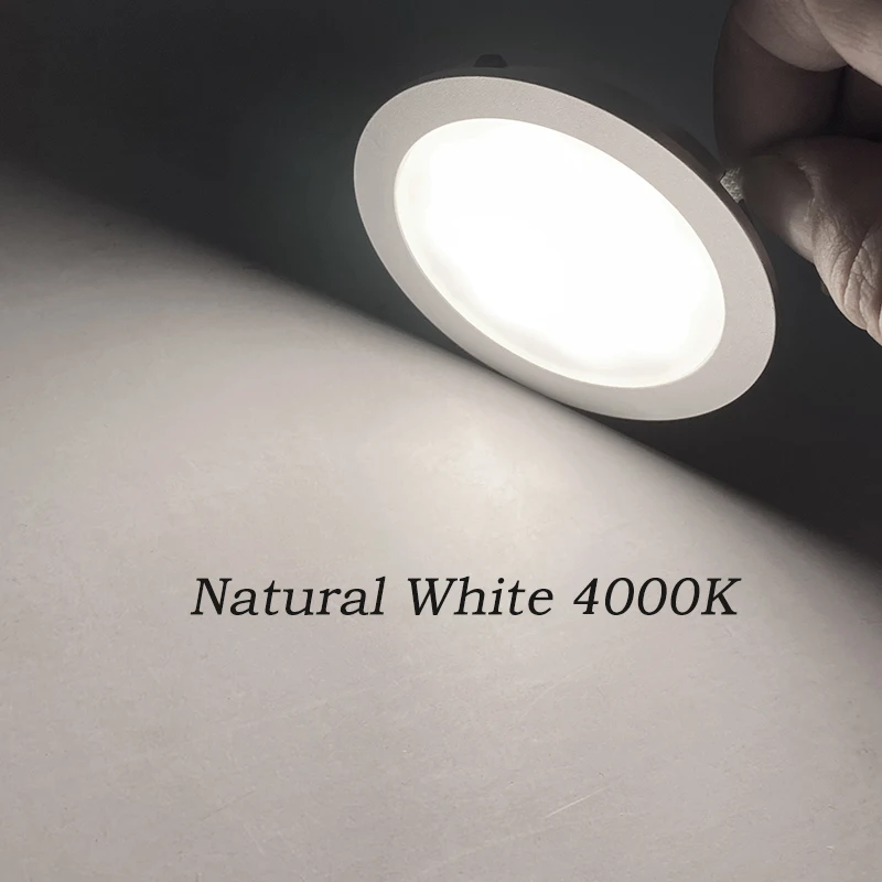 Ultra-Slim Dimmable Mini LED Downlight for Kitchens & Ceilings with Adjustable Color Temperature