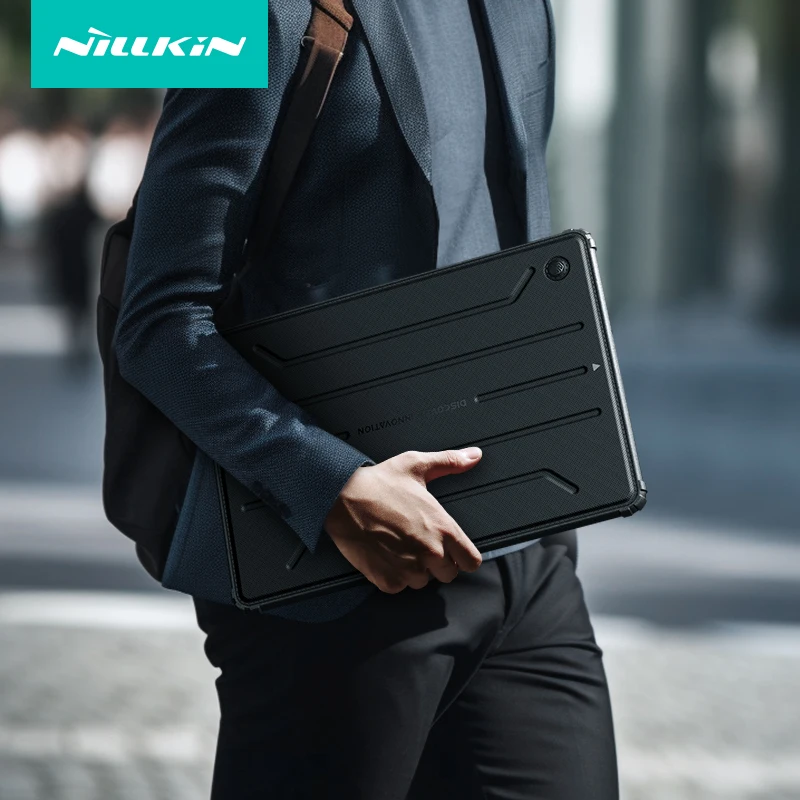 Nillkin-bumper Fosco Laptop Manga Estojo de Couro pu para Macbook Air m1 Macbook Air 13 m2 13