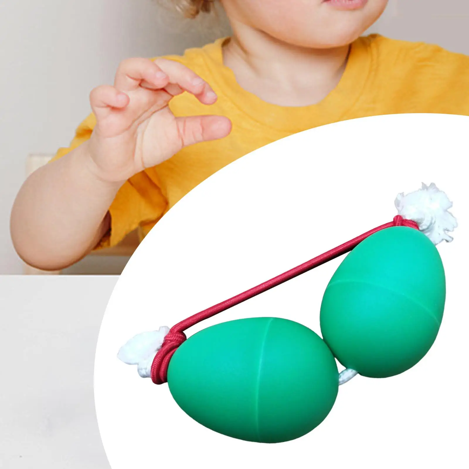 Hand Shaker Sand Balls Musical Eggs Multipurpose for KTV Home Beginners