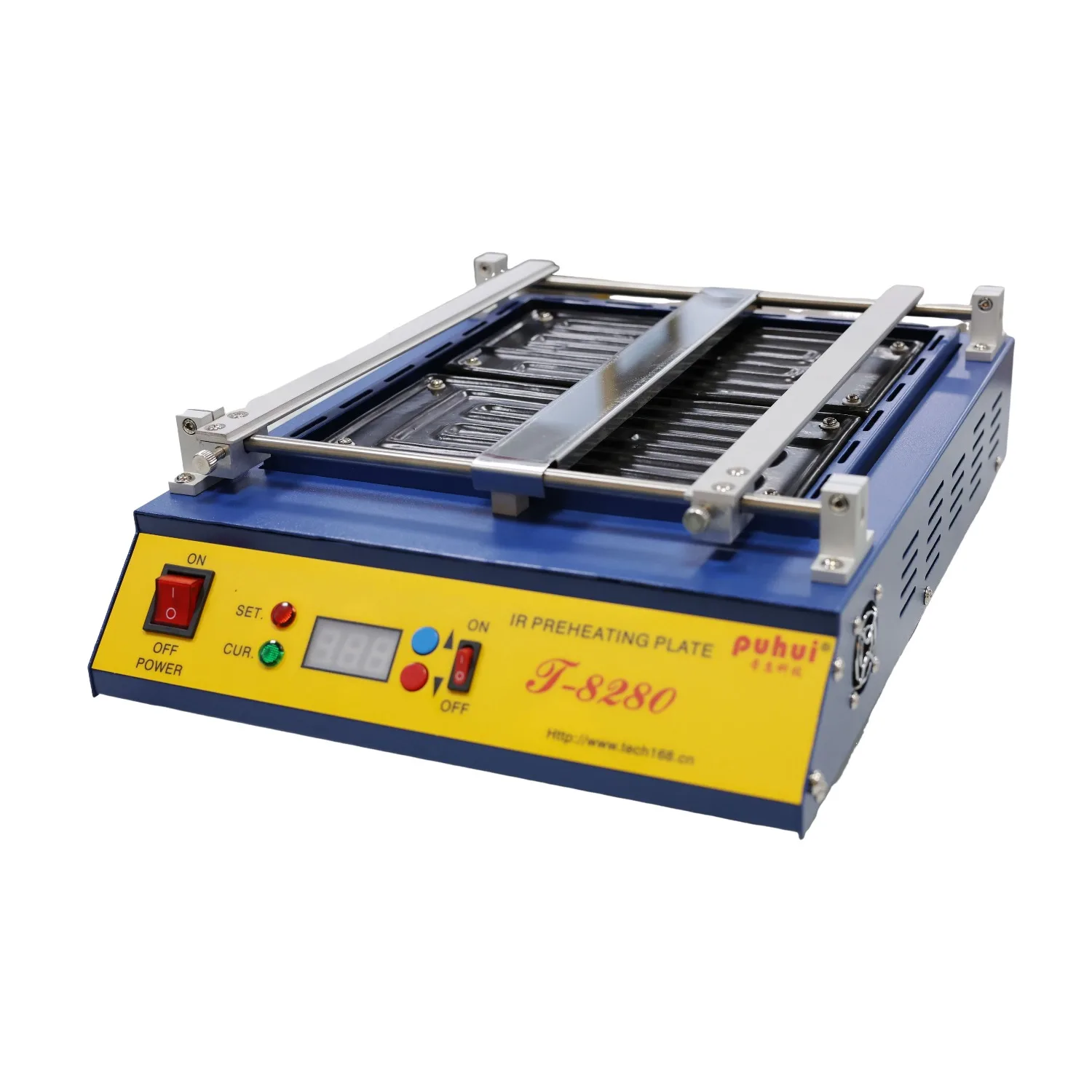 220V Puhui T8280 PCB Preheater IR Preheating Plate T-8280 IR-Preheating Oven 0-450degree Celsius Solder Repair 6
