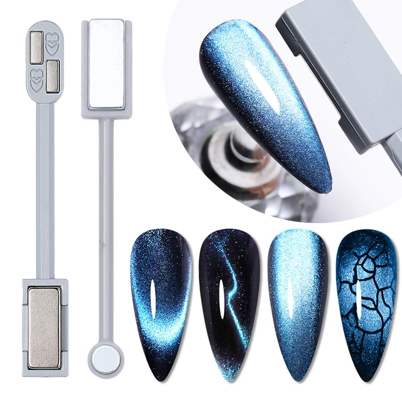 Strong Wide 9D Magnetic Board Cat Magnetic 3D Line Strip Effect Magnet Stick Board Nail Gel Polish Varnish Magic Nail Art Tool cat eye nail tool magnetic nail art tools magnetic nail tools