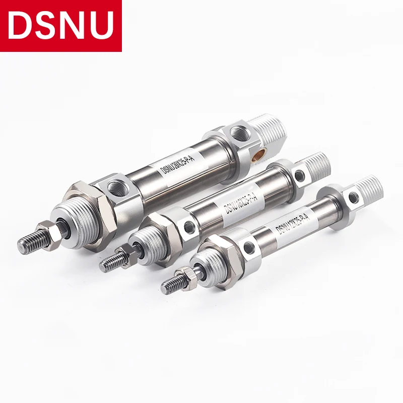 

DSNU12-16-20-25-32-40X25 * 50X75X80X100-P-A Series, нержавеющая сталь, Двойное действие, Мини пневматический цилиндр