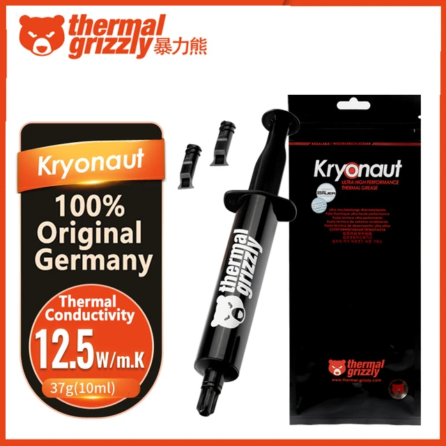 Original Thermal Grizzly Kryonaut Paste 1g for CPU GPU Cooler Grease  12.5W/m.k Conductive Heatsink Plaster - AliExpress