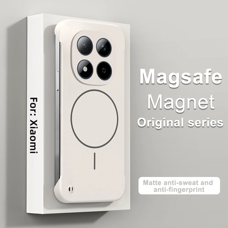 Elegant Magnetic Frameless Thin Skin Feel Protective Case