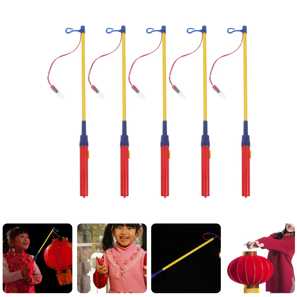 

English title: Lantern Holder Lantern Stick Chinese Lanterns Paper Lantern Bulbs Walking Stick Led Electronic Light Stick