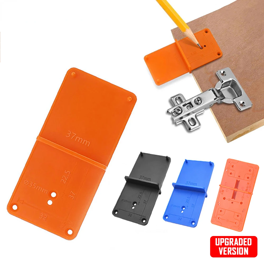 35mm Woodworking Punch Hinge Drill Hole Opener Locator Guide Drill Bit Hole Tools Door Cabinets DIY Template Woodworking Tools