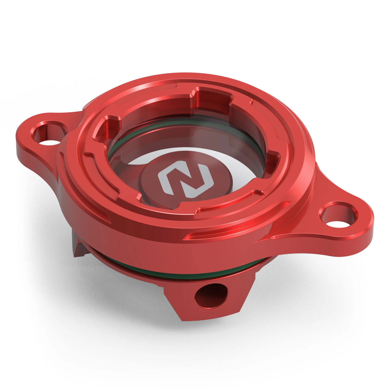 NICECNC ATV-Ölfilterabdeckung für Honda TRX450R 2004–2005. Hochtemperaturbeständige, auslaufsichere Ölreinigerkappe # 11333-HP1-670 – Detail 8