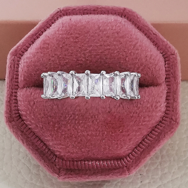 Wedding Band Eternity Ring For Women Big Gift For Ladies Love Wholesale Lots Bulk Jewelry R5578