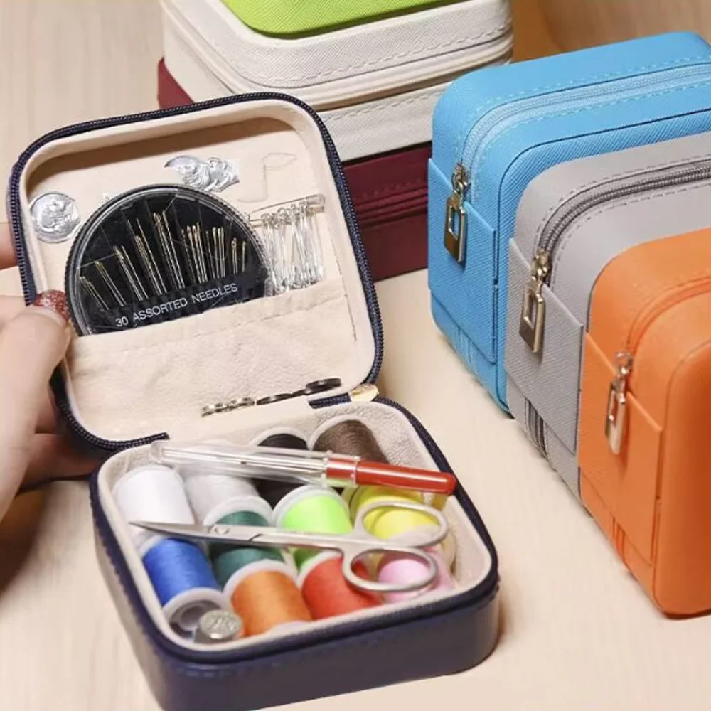 Four-color Needle And Thread Box Use For Household Sewing Knitting Needle Hand Sewing Tools Storage Accessories DIY Craft