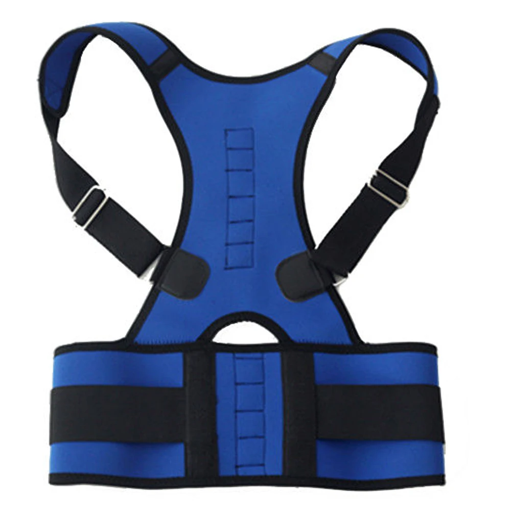 Magnetic Orthopedic Posture Corrector Scoliosis Magnet Humpback Girdle Back Brace Spine Neoprene Pain Support Belt For Man Woman 18