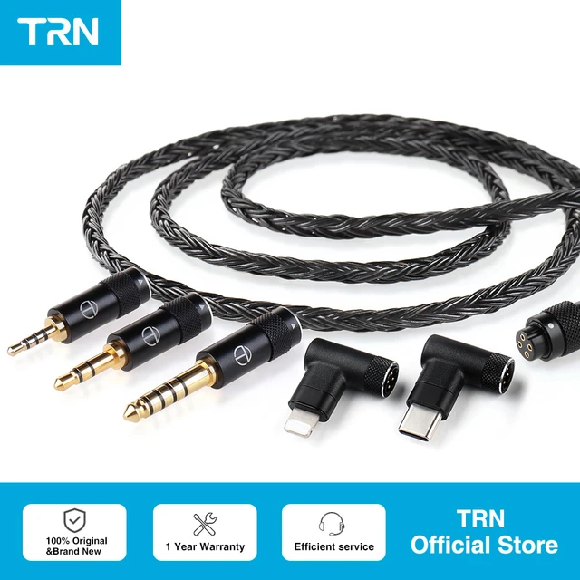 Trn T2 Pro Cable 0.75mm, Trn T2 16 Core Cable, Cable 16 Cores Kz